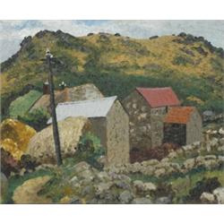 Cedric Morris (1889 - 1982), - Cedric Morris (1889 - 1982), Zennor, North Cornwall, verso signed...