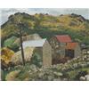 Image 1 : Cedric Morris (1889 - 1982), - Cedric Morris (1889 - 1982), Zennor, North Cornwall, verso signed...