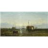 Image 1 : William Adolphus Knell (1805 - 1875), - William Adolphus Knell (1805 - 1875), The Fleet At Ancho...