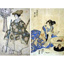Jukodo Yoshikuni (active c.1813 - 1832) - Jukodo Yoshikuni (active c.1813 - 1832) - an oban desi...