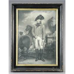 After Sir William Beechey, George IV, - After Sir William Beechey, George IV, wearing military u...