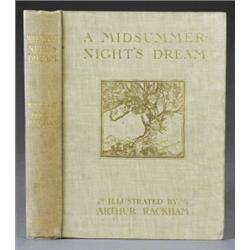 RACKHAM, ARTHUR - RACKHAM, ARTHUR (illustrator) - A MIDSUMMER - NIGHT'S DREAM: London, 1911, 2nd...