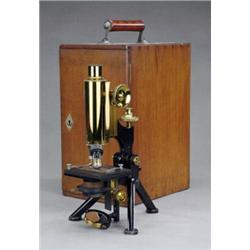 W. Watson & Sons Ltd, - W. Watson & Sons Ltd, 313 High Holborn, London, lacquered brass compound...