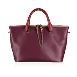 Chloe Baylee Crimson and Fig Crossbody Tote Bag