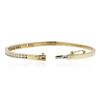 Image 3 : 14KT Yellow Gold 1.21ctw Diamond Bangle Bracelet