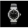Image 1 : Hublot Stainless Steel 1.00ctw Diamond Big Bang Watch