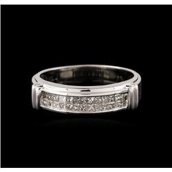 14KT White Gold 0.60ctw Diamond Ring