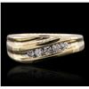 Image 1 : 14KT Yellow Gold 0.30ctw Diamond Ring