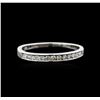 Image 1 : 14KT White Gold 0.20ctw Diamond Ring