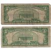 Image 2 : 1953 $5 Bill Currency Lot of 2