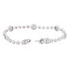 Image 3 : 14KT White Gold 2.23ctw Diamond Bracelet