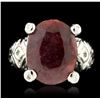 Image 1 : SILVER 9.00ct Ruby Ring