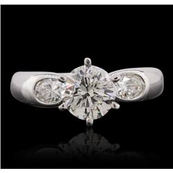 18KT White Gold 1.78ctw Diamond Ring