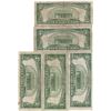 Image 2 : 1953 $5 Bill Currency Lot of 5