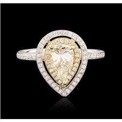 14KT Two-Tone Gold 1.22ctw Diamond Ring