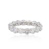 Image 1 : 14KT White Gold 4.37ctw Diamond Ring