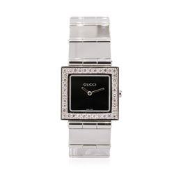 Gucci Stainless Steel Diamond Watch