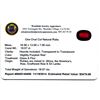 Image 2 : 18.07ct. One Oval Cut Natural Ruby