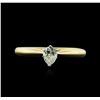 Image 1 : 14KT Yellow Gold 0.25ct Diamond Ring