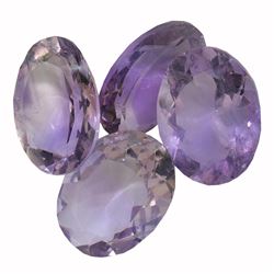 30.78ctw Oval Mixed Amethyst Parcel