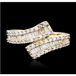 10KT Yellow Gold 0.50ctw Diamond Ring