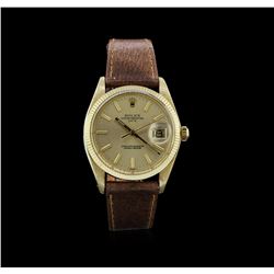 Rolex 14KT Yellow Gold Date Watch