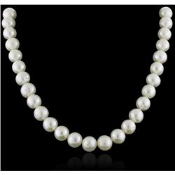 14KT Yellow Gold Pearl Necklace