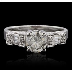 18KT White Gold 1.47ctw Diamond  Ring