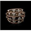 Image 1 : 14KT Rose Gold 1.00ctw Diamond Ring