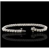 Image 3 : 14KT White Gold 3.24ctw Diamond Bracelet