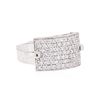 Image 2 : 14KT White Gold 0.92ctw Diamond Ring