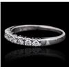 Image 2 : 14KT White Gold 0.25ctw Diamond Ring
