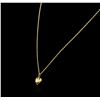 Image 3 : 18KT Yellow Gold Pearl Necklace