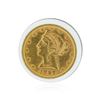 Image 1 : 1897 $5 CU Liberty Head Half Eagle Gold Coin