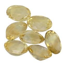 31.12ctw Oval Mixed Citrine Quartz Parcel