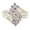 Image 1 : 14KT Yellow Gold 1.88ctw Diamond Ring