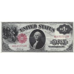 1917 Series $1 United States Note Red Seal