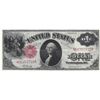 Image 1 : 1917 Series $1 United States Note Red Seal