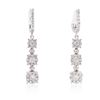 Image 1 : 14KT White Gold 0.99ctw Diamond Earrings