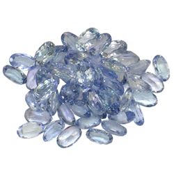 12.64ctw Oval Mixed Tanzanite Parcel