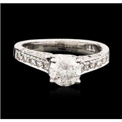 18KT White Gold 1.45ctw Diamond Ring