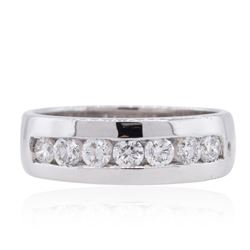 14KT White Gold 0.90ctw Diamond Ring