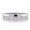 Image 1 : 14KT White Gold 0.90ctw Diamond Ring
