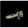 Image 3 : 14KT Yellow Gold 2.38ctw Diamond Ring