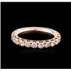 Image 1 : 14KT Rose Gold 1.03ctw Diamond Ring