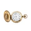 Image 3 : Seth Thomas 14KT Yellow Gold Full Hunter Antique Pocket Watch