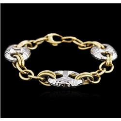 14KT Two-Tone Gold Fashion Bracelet