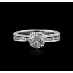 Platinum 1.64ctw Diamond Ring