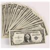 Image 1 : 1935 $1 Silver Certificate Lot of 25 Assorted Bills