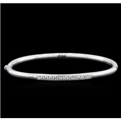 14KT White Gold 0.39ctw Diamond Bracelet